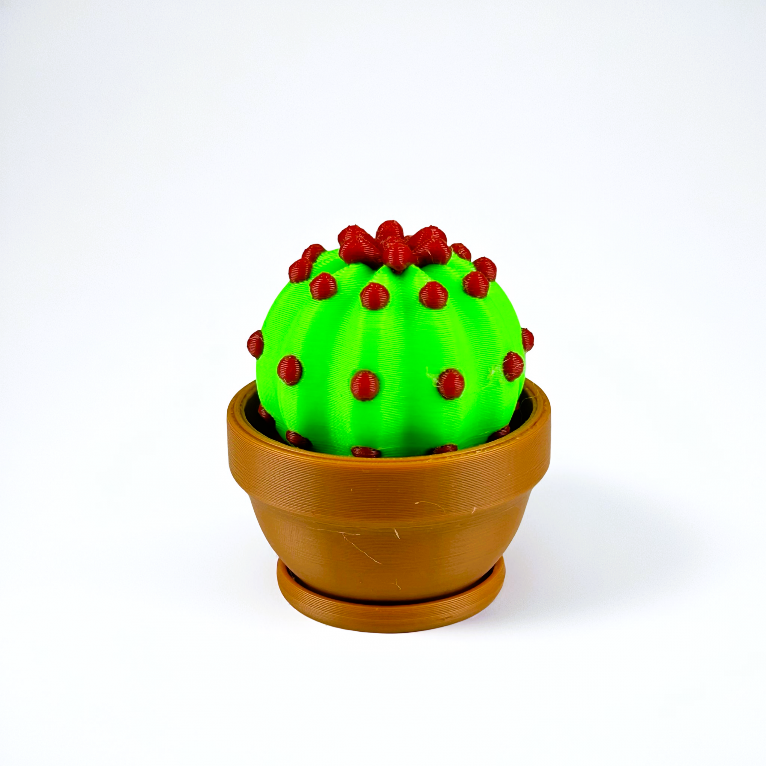 Mini Cactus Stress Relief Clicker Keychain – Cute Pocket Fidget Toy - Image 5
