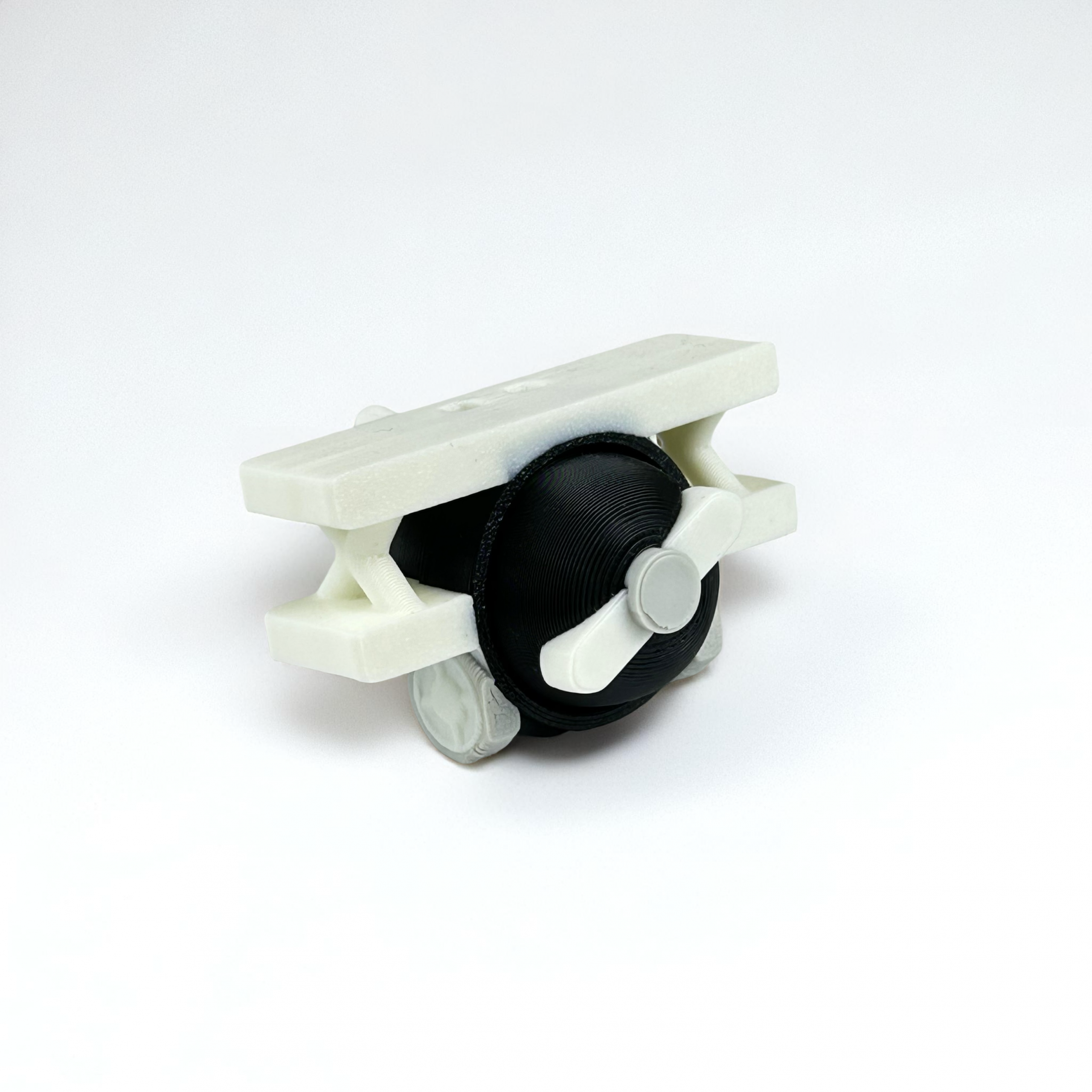 Mini Airplane Propeller Clicker Keychain – Stress Relief Fidget Toy - Image 2